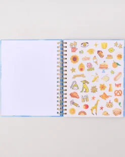 Large 17-Month Academic Planner - White Floral