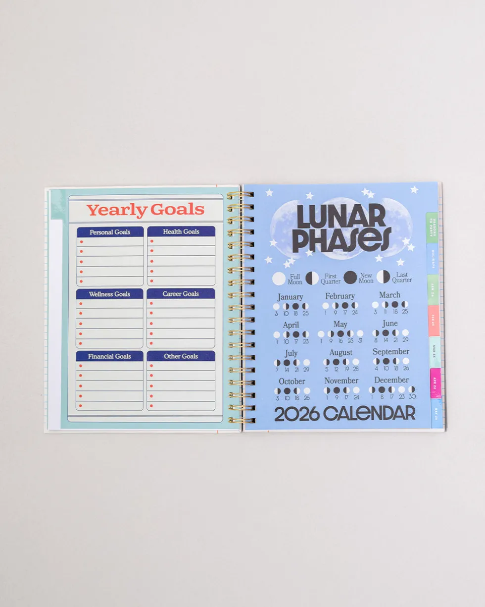Large 12-Month Annual Planner - Ready for Anything