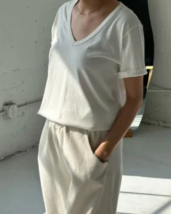 La Vie Tee - Vintage White