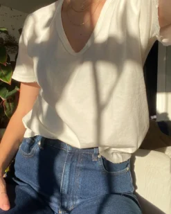La Vie Tee - Vintage White