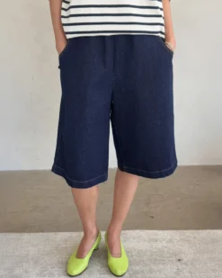 Liam Bermuda Shorts - Raw Denim