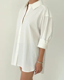 Light Weight Owen Shirt - White