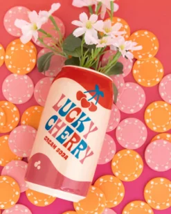 Lucky Cherry Cream Soda Vase