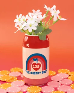 Lucky Cherry Cream Soda Vase