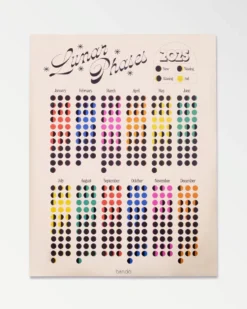 2025 Lunar Wall Calendar