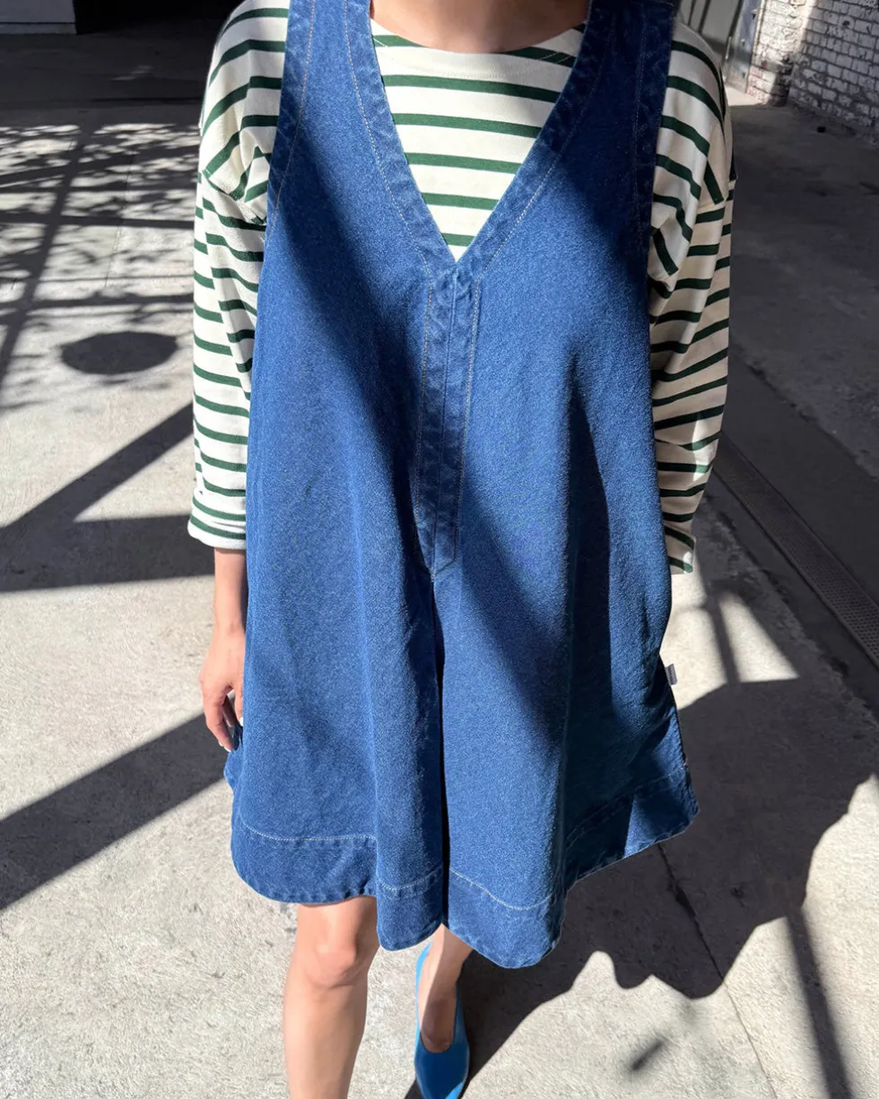 Mable Dress - Dark Denim