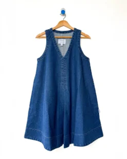 Mable Dress - Dark Denim