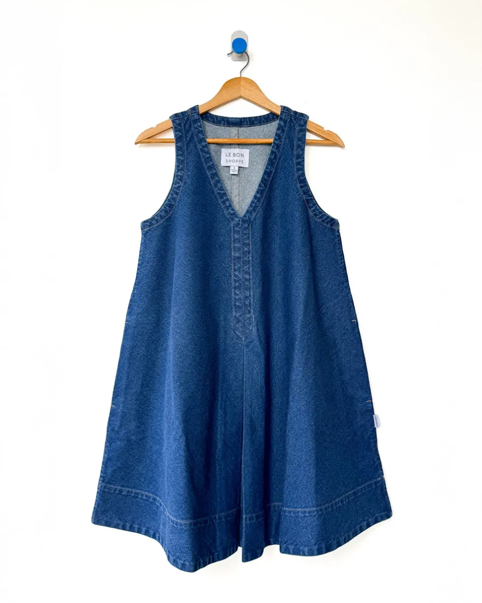 Mable Dress - Dark Denim