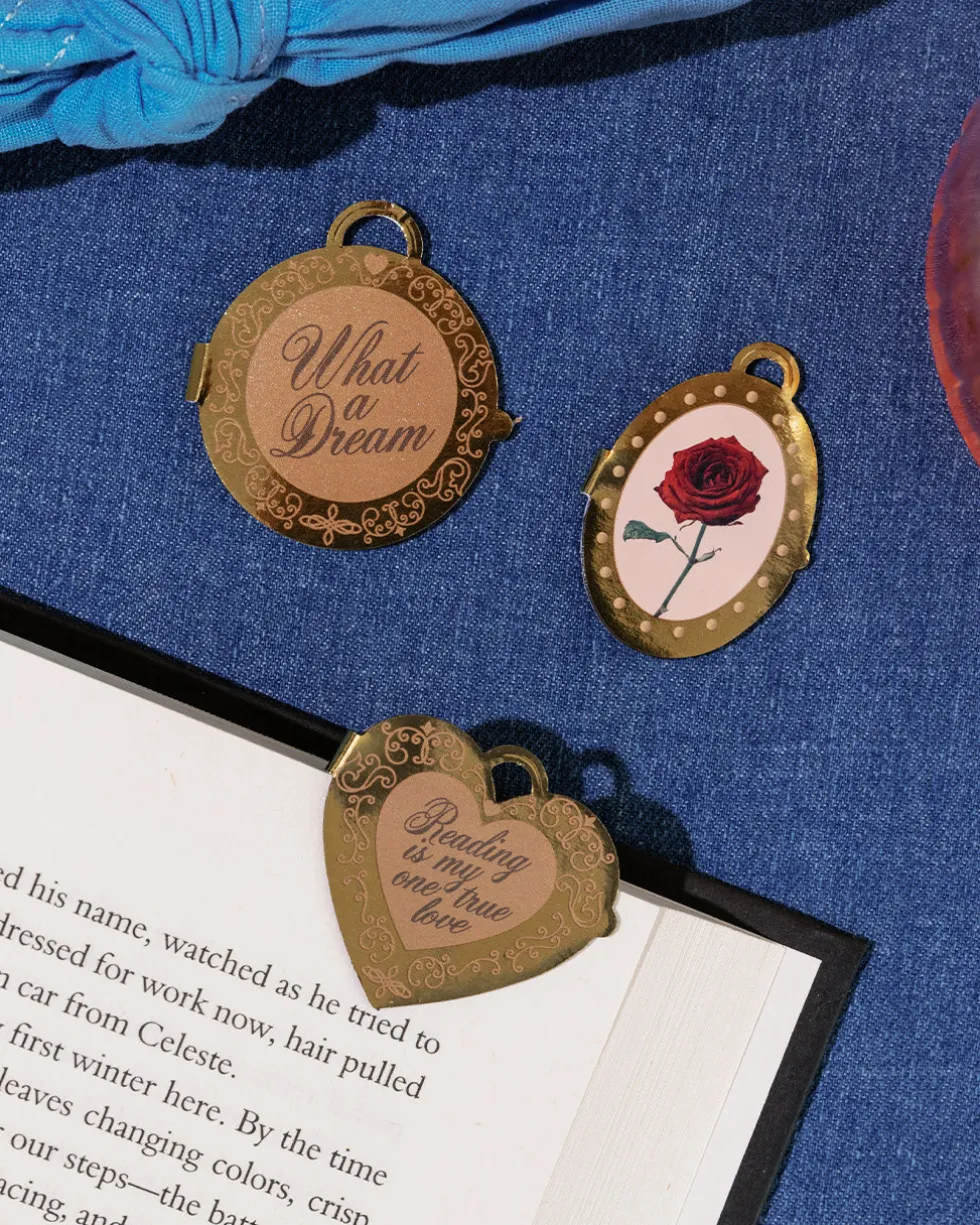 Magnetic Bookmarks - Lockets