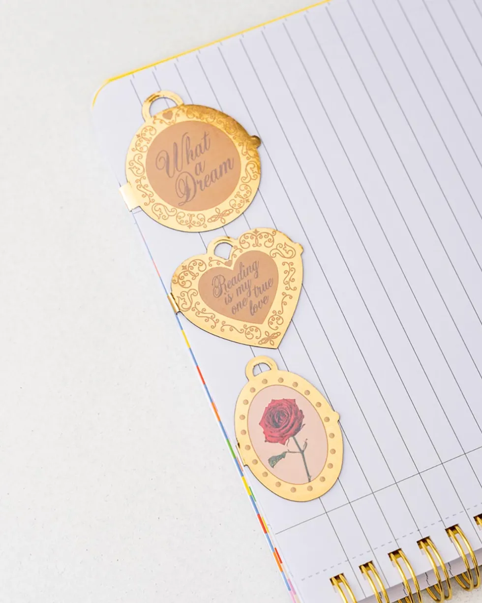 Magnetic Bookmarks - Lockets
