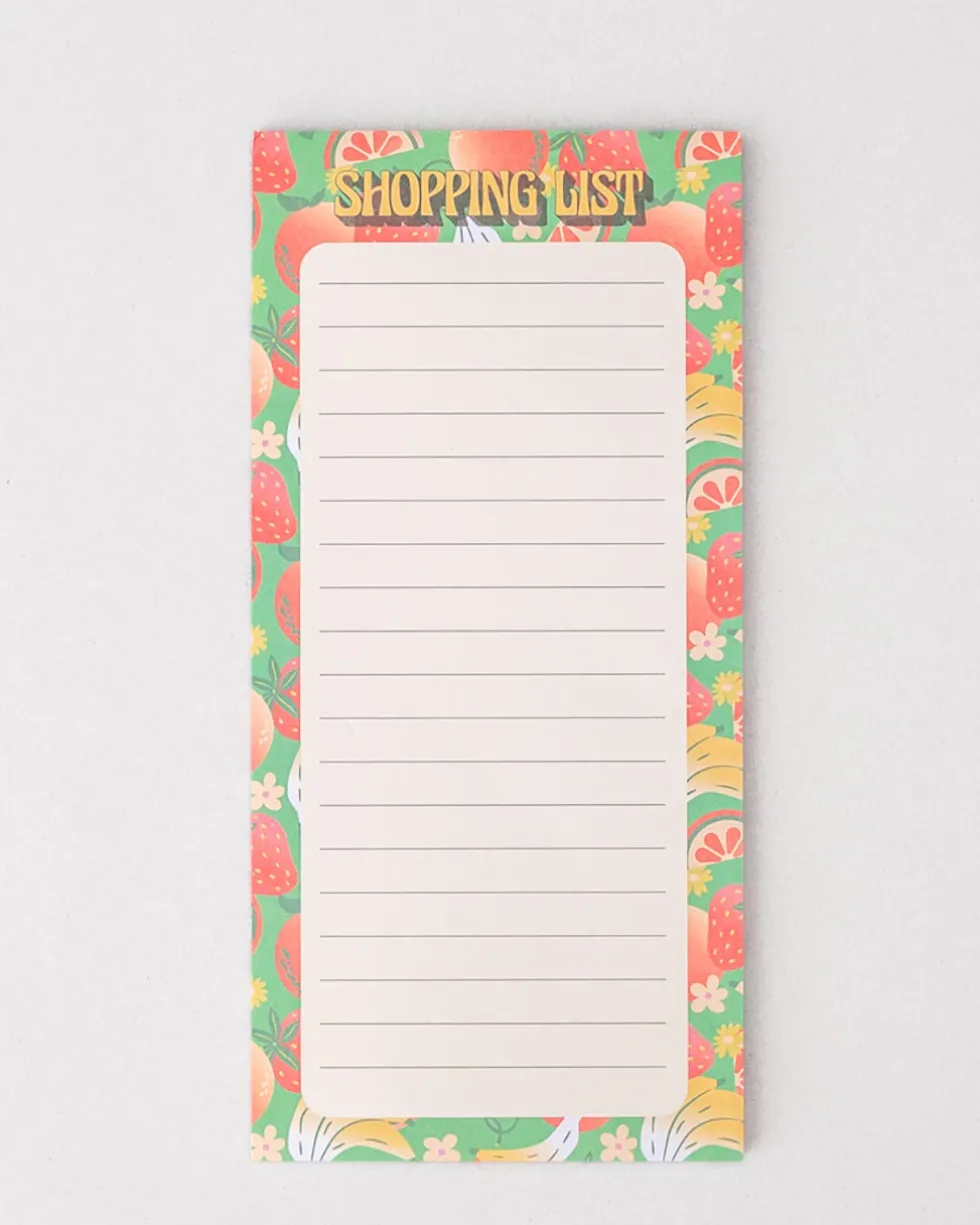Magnetic Shopping List - Fruit