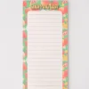 Magnetic Shopping List - Fruit