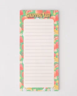Magnetic Shopping List - Fruit