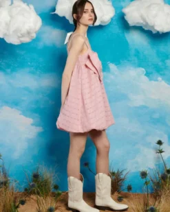 Mane Bow Mini Dress