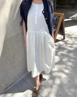 Marianne Dress - White