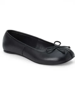 Mason Split Toe Ballet Flat - Black