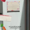 Meal Planner and Shopping List Set - Floral