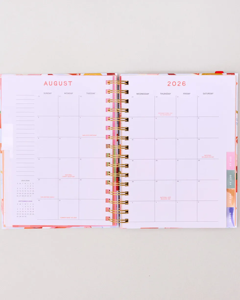Medium 17-Month Academic Planner - Icons