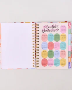 Medium 17-Month Academic Planner - Art Tools