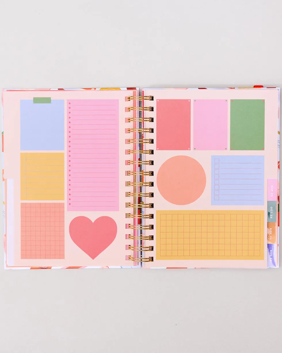 Medium 17-Month Academic Planner - Art Tools