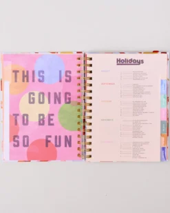 Medium 17-Month Academic Planner - Art Tools