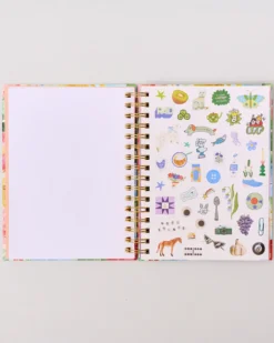 Medium 17-Month Academic Planner - Oil Paint Floral