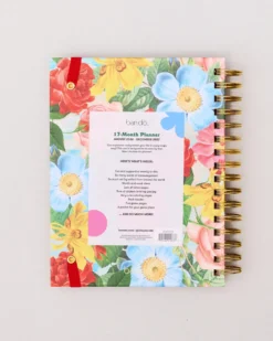 Medium 17-Month Academic Planner - Oil Paint Floral