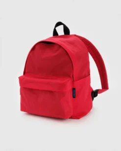 Medium Nylon Backpack - Candy Apple