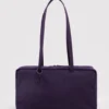 Medium Nylon Bowler Bag - Fig