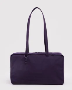 Medium Nylon Bowler Bag - Fig