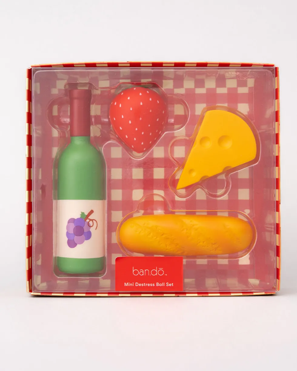 Mini De-Stress Ball Set - Picnic