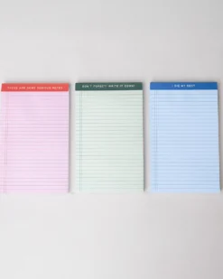 Mini Legal Pad Set - Serious Notes