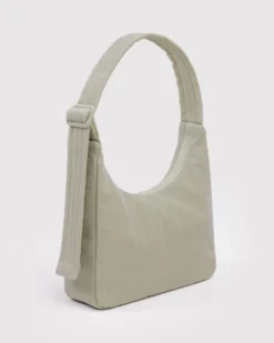 Mini Nylon Shoulder Bag - Celadon