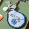 Moomin Moomintroll Garden Patch Keychain + Charm