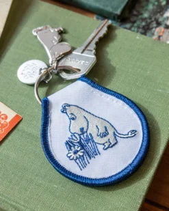 Moomin Moomintroll Garden Patch Keychain + Charm