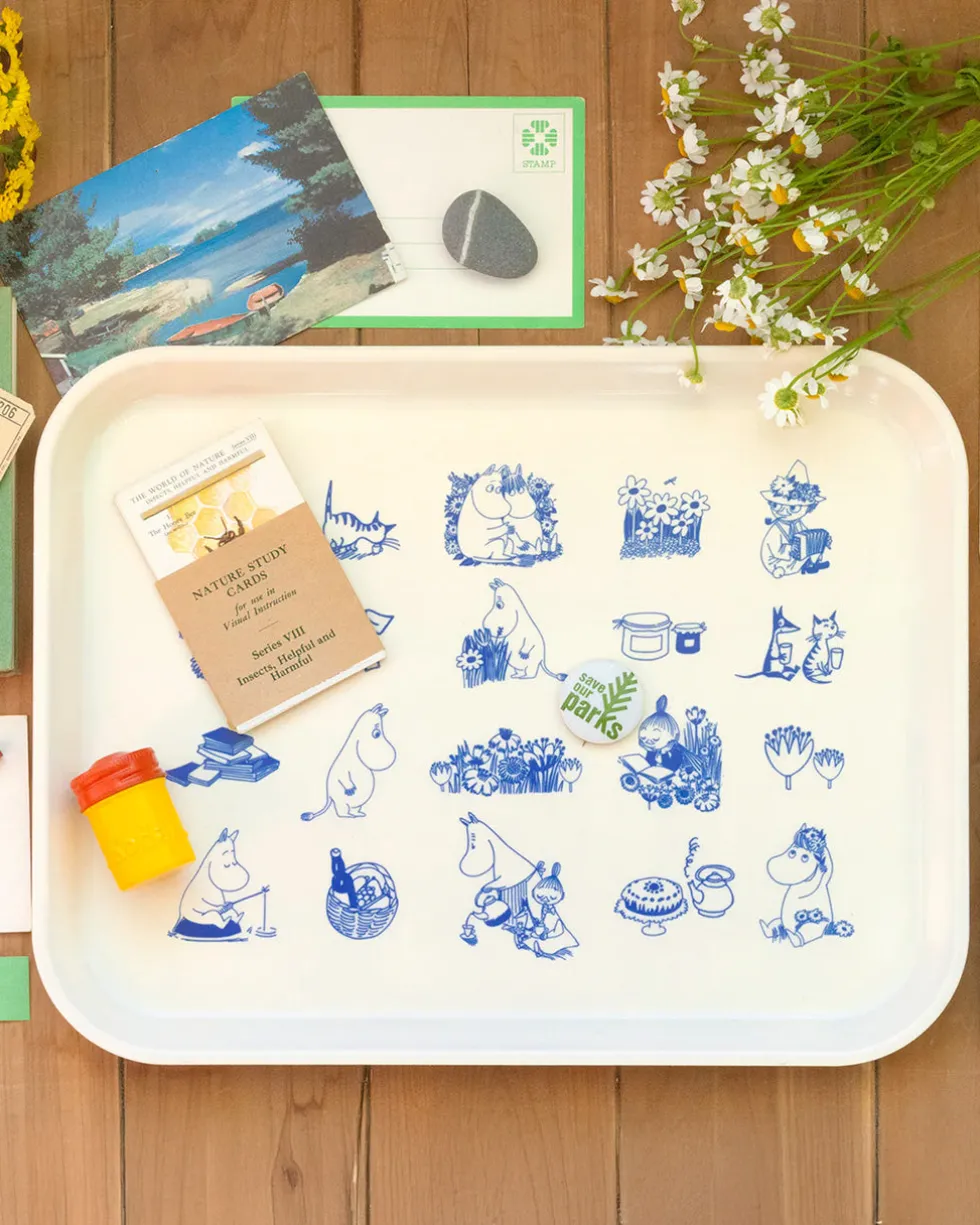 Moomin Moominvalley Large Tray