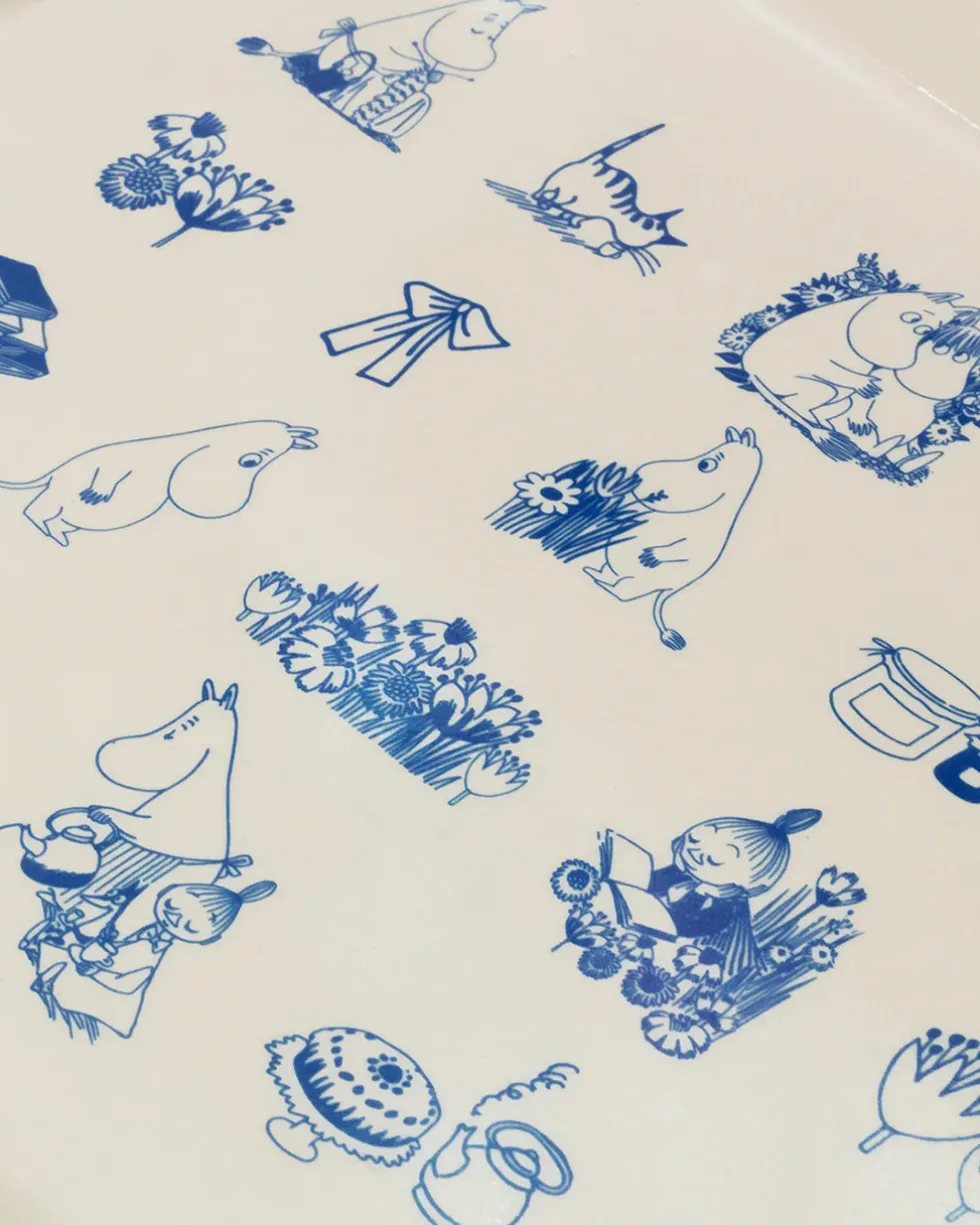 Moomin Moominvalley Large Tray