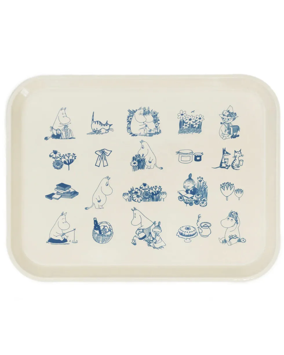 Moomin Moominvalley Large Tray