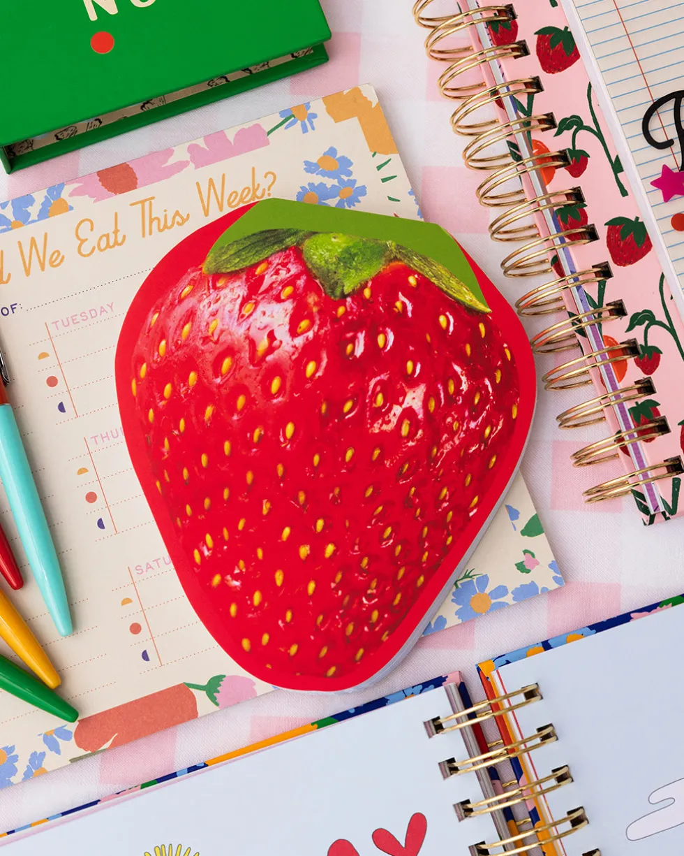 Novelty Notepad - Strawberry