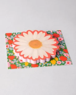 Novelty Sticky Notepad - Flower