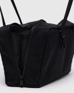 Nylon Bowler Bag - Black