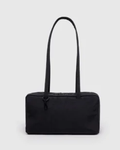 Nylon Bowler Bag - Black