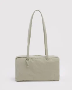 Nylon Bowler Bag - Celadon