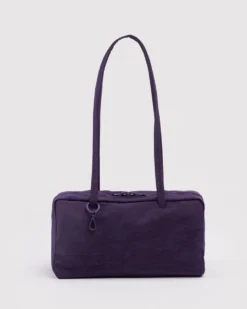 Nylon Bowler Bag - Fig