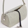 Nylon Loaf Bag - Sage Stripe
