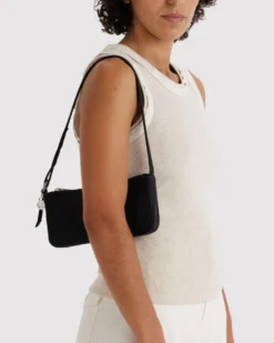 Nylon Pochette - Black