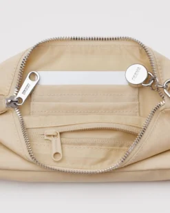 Nylon Pochette - Custard