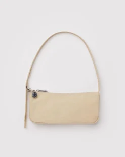 Nylon Pochette - Custard