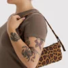 Nylon Pochette - Leopard