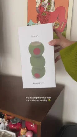 Olives Vase